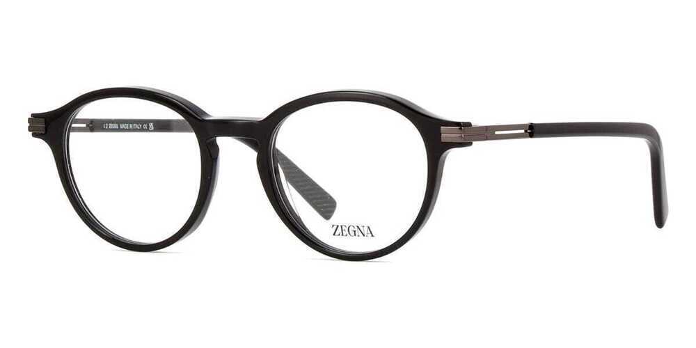 NWT Ermenegildo Zegna EZ5269-48001 Green Oval 48mm Glasses